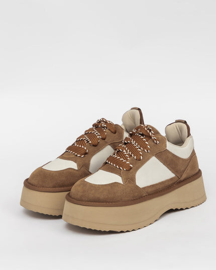 L'ARTE MILANO – Damen Sneakers | Chestnut