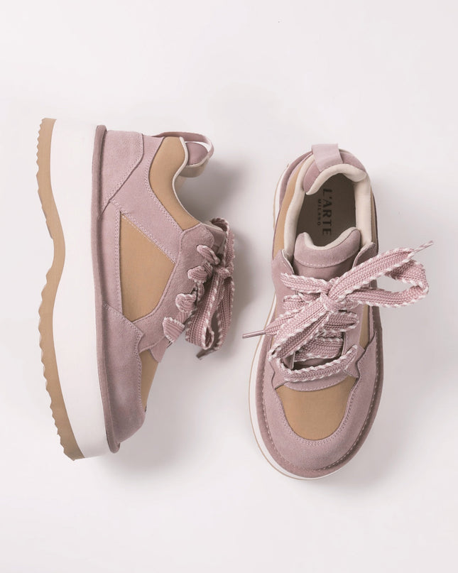 L'ARTE MILANO – Damen Sneakers | Pink