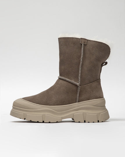 Women's leather ankle boots