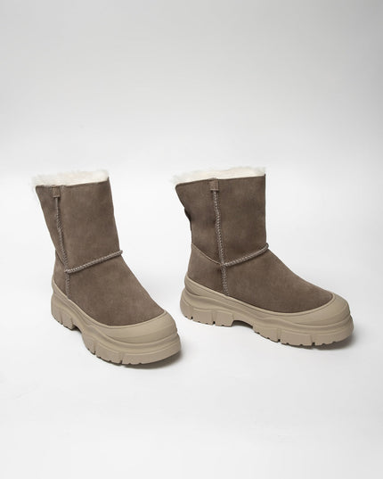 Women's leather ankle boots