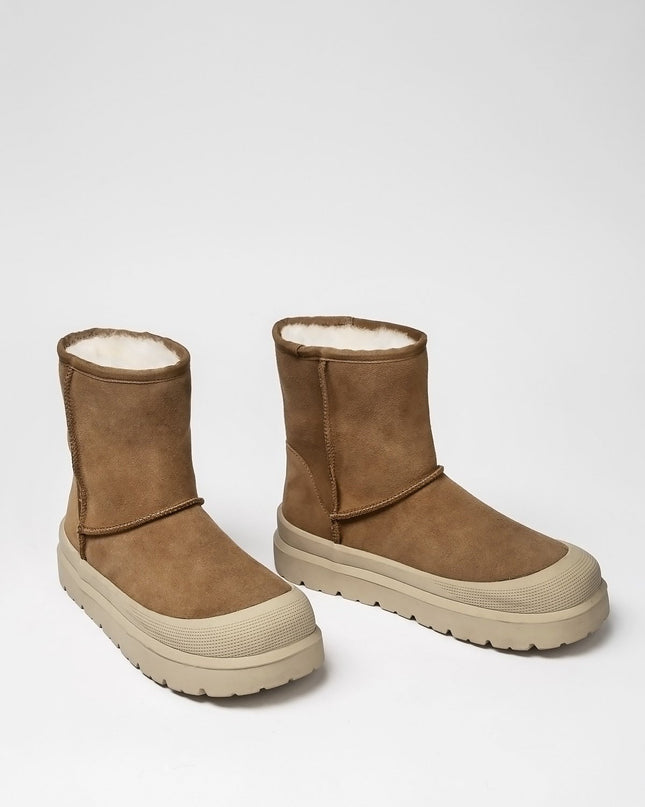L'ARTE MILANO – Damen Leder Ankle Boots | Brown