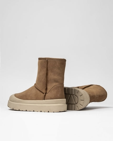 L'ARTE MILANO – Damen Leder Ankle Boots | Brown