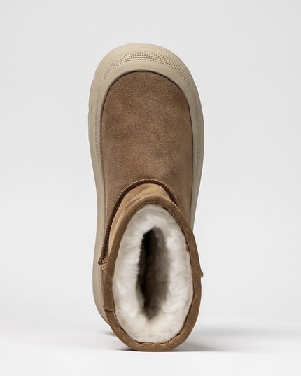 L'ARTE MILANO – Damen Leder Ankle Boots | Brown