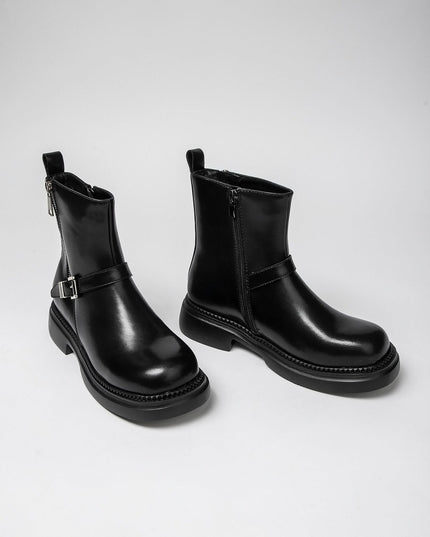 Women's leather boots