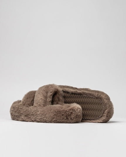 L'ARTE MILANO – Damen Slippers | Brown