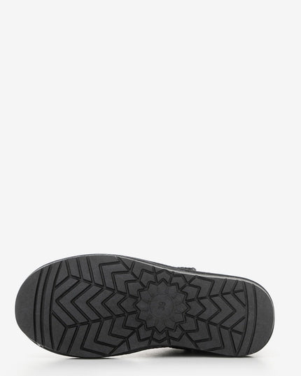 Women's leather boots with insulation
