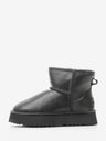 Women's leather boots with insulation