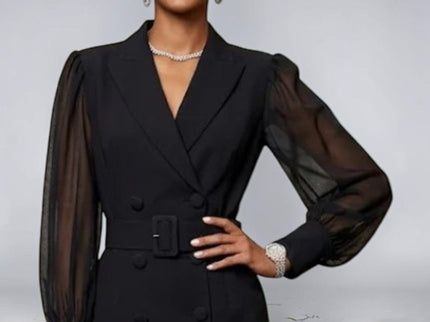 Schwarzes Blazer Maxi-Kleid SOHO – New Collection