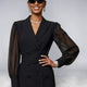 Schwarzes Blazer Maxi-Kleid SOHO – New Collection