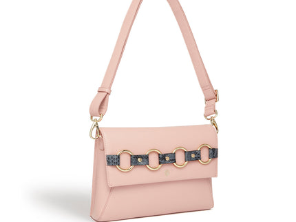 Alder Nude Clutch & Cross-Body Bag