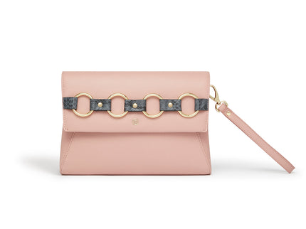Alder Nude Clutch & Cross-Body Bag