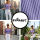 Lavender ASTOR Ribbed Off-the-Shoulder Top Prêt-à-Porter BYMANYC ®-3