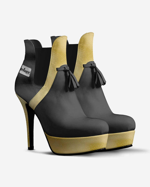 Limited Edition Vegan Over-the-Knee Boots BYMANYC® New York Skyline Black-1