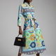 Long NOLITA Floral Print Dress Prêt-à-Porter BYMANYC ® New York-2
