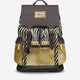 Luxury Vegan Backpack GOLD SAFARI – BYMANYC ® New York Made in Italy-1