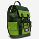 Luxury Vegan Backpack TARTAN GREEN EDGE – BYMANYC ® New York-1