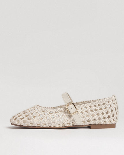 L'ARTE MILANO – Damen Leder Ballerinas | Beige