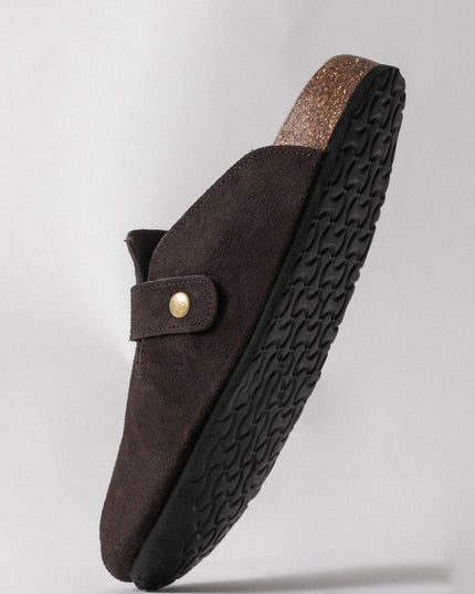 L'ARTE MILANO – Herren Leder Clogs | Brown