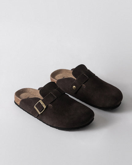 L'ARTE MILANO – Herren Leder Clogs | Brown