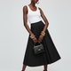 MIDTOWN DELUXE Pleated Midi Skirt ECO FASHION BYMANYC ® New York-1