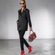 MIDTOWN Satin Tunika Blazer BYMANYC ® New York