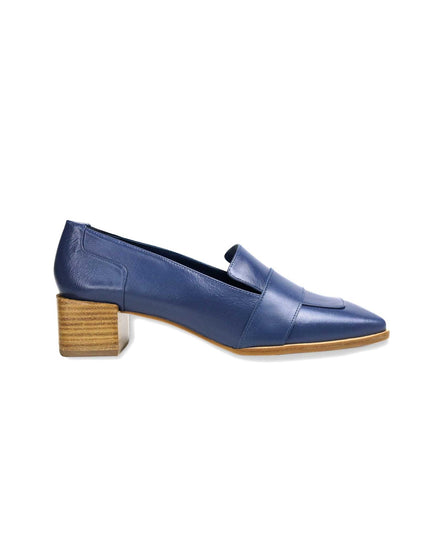 Mangará Louro Loafers – Blaues Kalbsleder