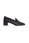 Louro Kalbsleder-Loafer Schwarz