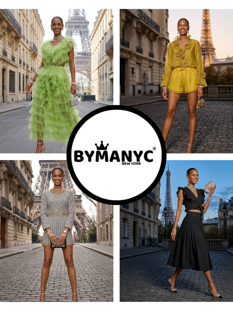 Matching Set Women's PALAIS GARNIER New Collection PARIS LE MARAIS BYMANYC ® New York-1