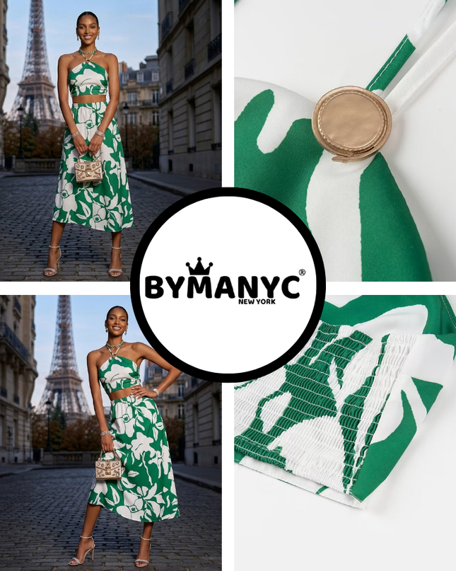 Matching Set Women's JARDIN DU LUXEMBOURG New Collection BYMANYC ® New York-1
