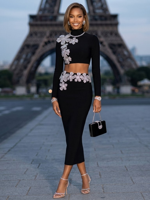 Matching Set Women's ÉLYSÉE PALACE New Collection PARIS LE MARAIS BYMANYC ® New York-1