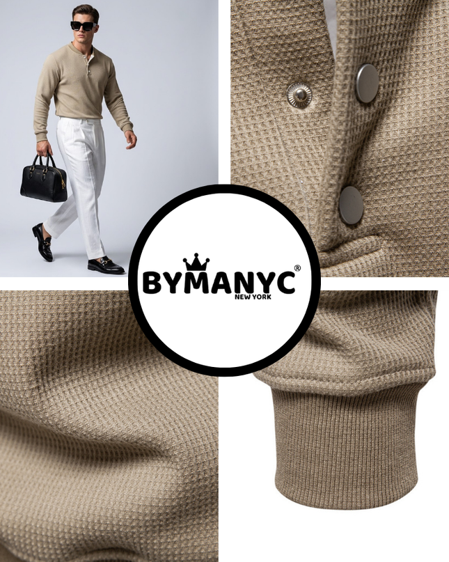 Men's Color-Block Polo SOHO New Collection Prêt-à-Porter BYMANYC ® New York-1