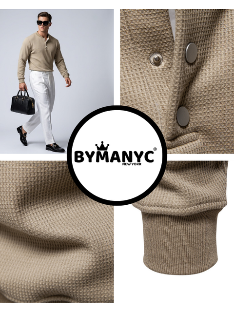 Men's Color-Block Polo SOHO New Collection Prêt-à-Porter BYMANYC ® New York-1