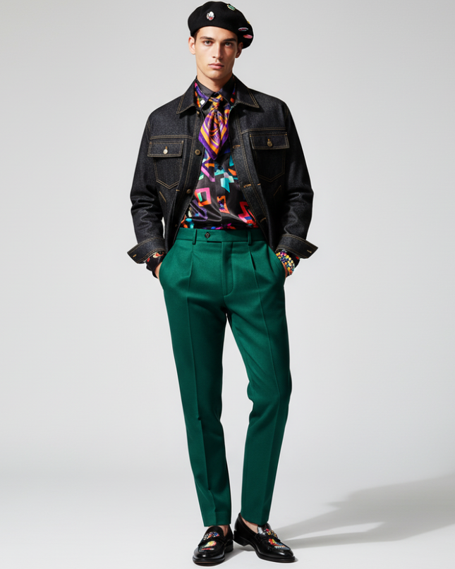 Men's Denim Jacket TRIBECA COUTURE BYMANYC ® New York-1