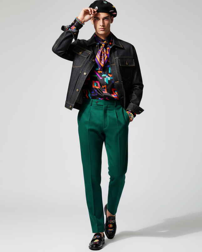 Men's Denim Jacket TRIBECA COUTURE BYMANYC ® New York-0