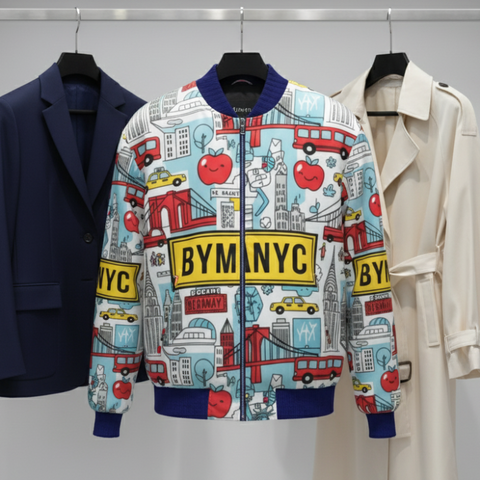 Herren GREENWICH Bomberjacke BYMANYC New York