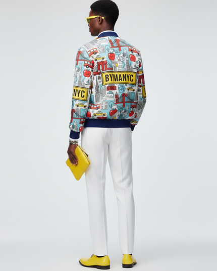 Men's GREENWICH Bomber Jacket BYMANYC ® New York-3