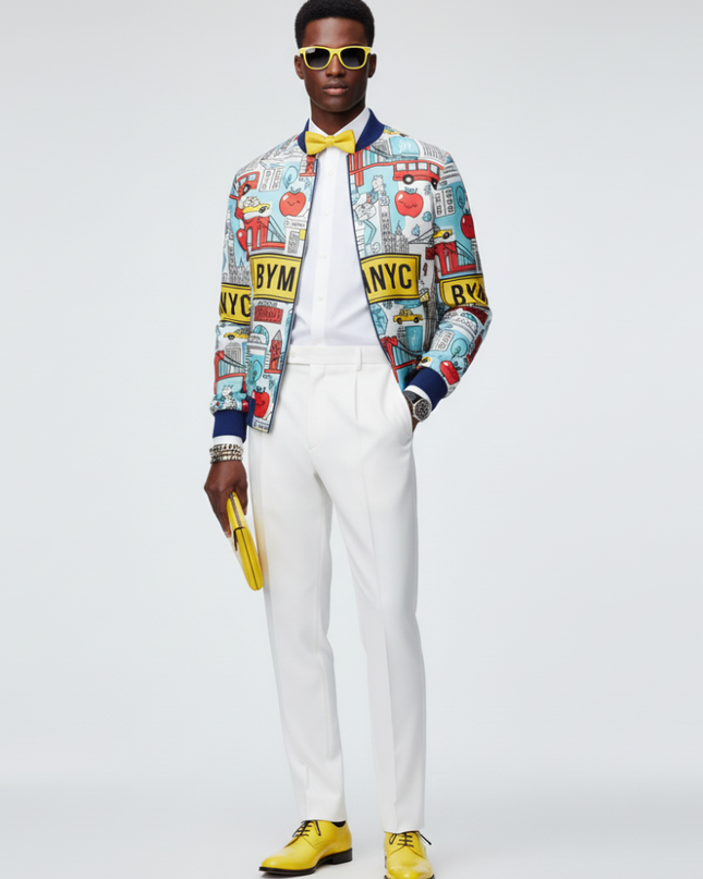 Men's GREENWICH Bomber Jacket BYMANYC ® New York-2