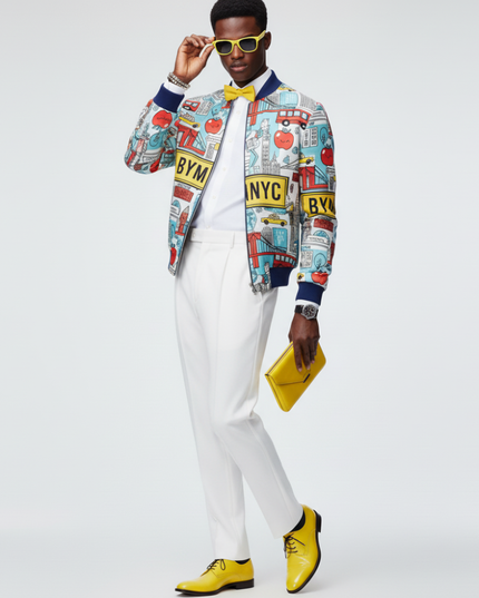 Men's GREENWICH Bomber Jacket BYMANYC ® New York-0