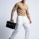 Men's Henley Long-Sleeve Polo MADISON New Collection Prêt-à-Porter BYMANYC ® New York-0