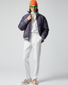 BYMANYC ® New York | Gramercy Couture Puffer Jacket | Purple