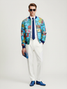 Herren Tribeca Bomber Jacket | Blau (Azul) | Limited Edition Manhattan