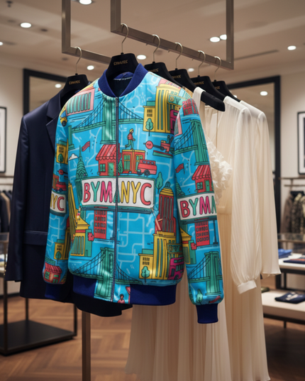 🧥 Herren Tribeca Bomber Jacket | Blau (Azul) | Limited Edition Manhattan
