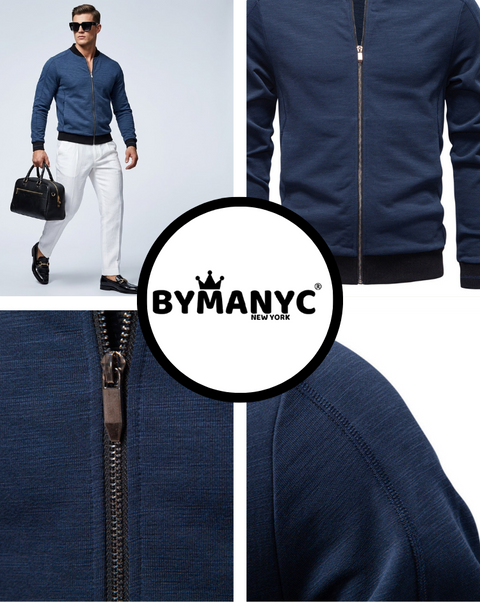 Technische Bomberjacke HUDSON | Neue Kollektion Prêt-à-Porter | BYMANYC ® New York