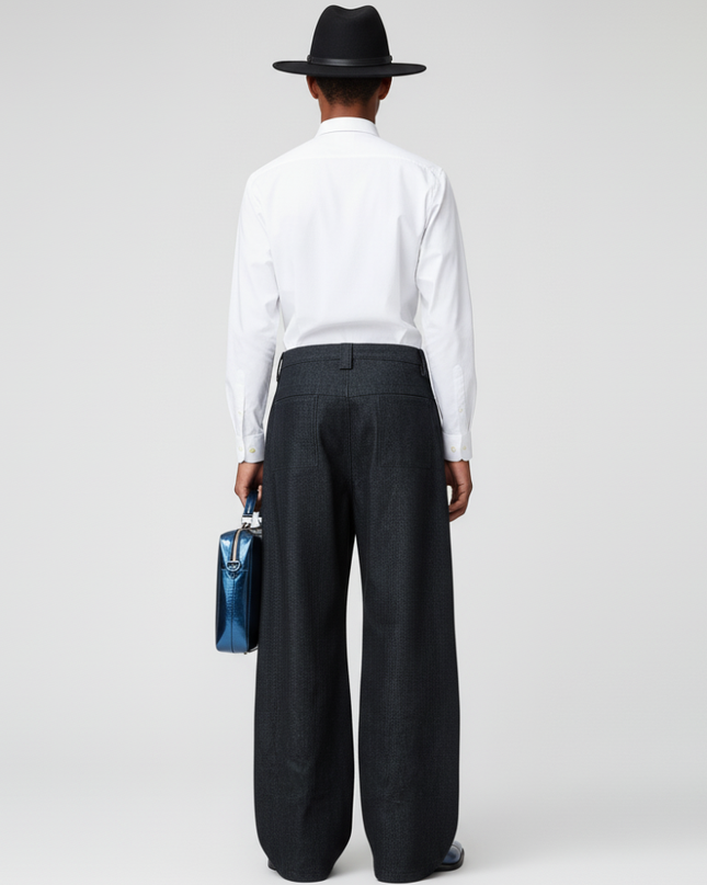 Men's Trousers FINANCIAL DISTRICT COUTURE BYMANYC ® New York-1