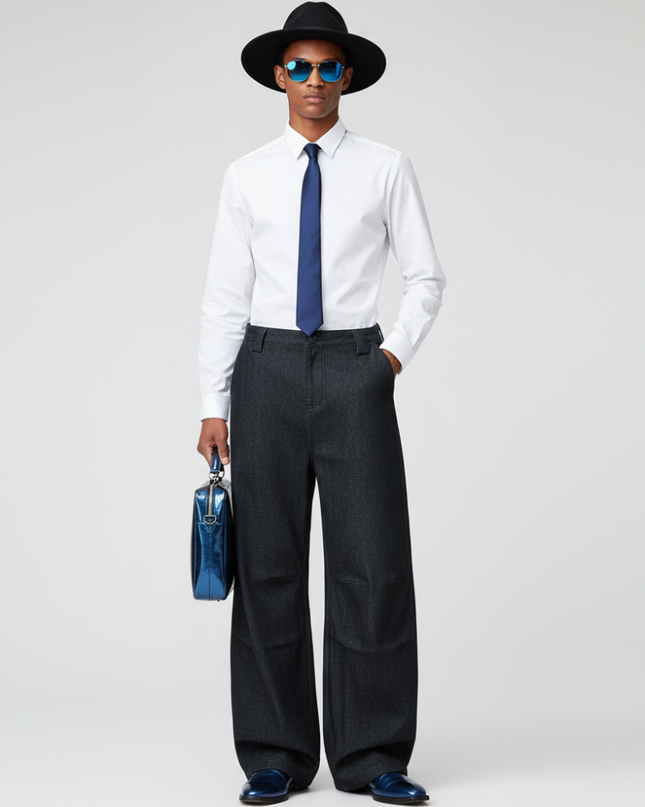 Men's Trousers FINANCIAL DISTRICT COUTURE BYMANYC ® New York-0