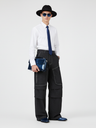 Herrenhose Soho Couture | Dekonstruierte Denim | Schwarz