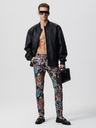 Herren Vegan Leder Bomber Jacke East Village NYFW