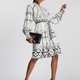 Midi Dress New Collection BYMANYC ® New York • Butterfly Geometric Print-0
