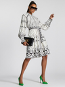 Midi Kleid New Collection• Butterfly Geometric Print