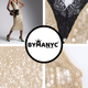 Midi Dress New Collection BYMANYC ® New York • Champagne Gold Sequins & Lace-1